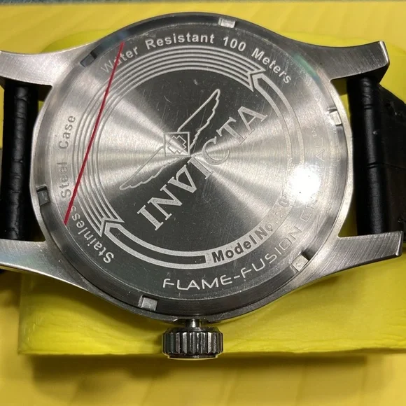 💛TODAY***$65***NWT Invicta men’s “Flame-Fusion Crystal” watch. - Picture 9 of 11